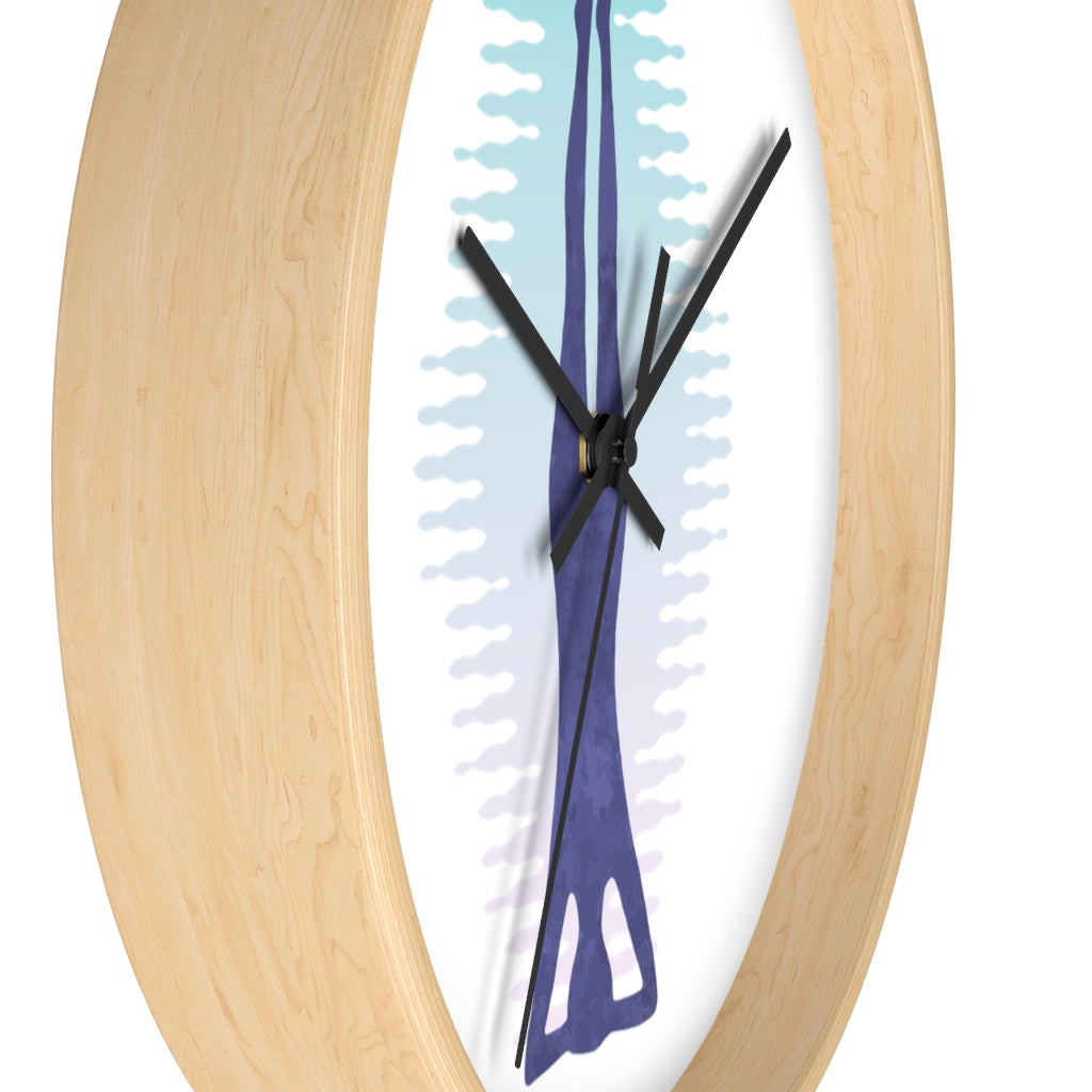 Sirsasana (Headstand) Wall clock