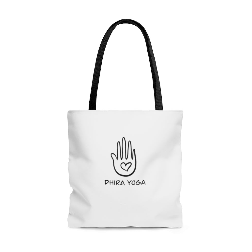 Abhaya Mudra Two Color Tote -- Large